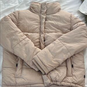 Cotton On Women's Beige Puffer Jacket